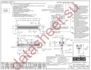 TFM-110-02-S-D-WT datasheet  